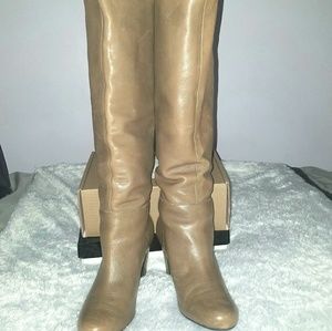 Tall Leather Boots